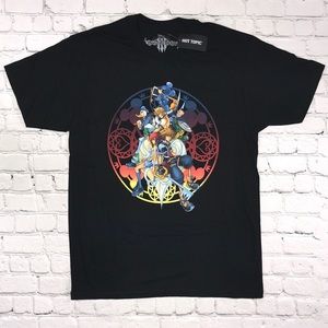 Kingdom Hearts Men’s Black shirt size medium